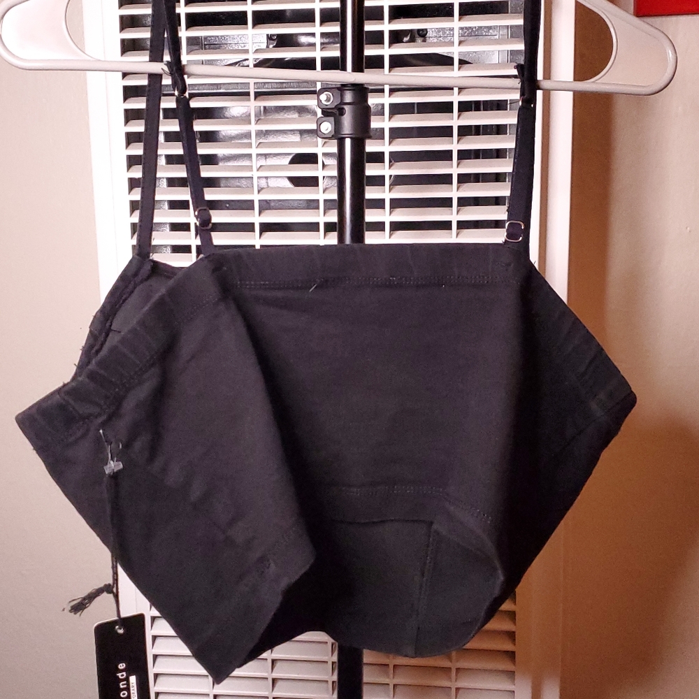 Black Rhinestone bustier top - Picture 2 of 2